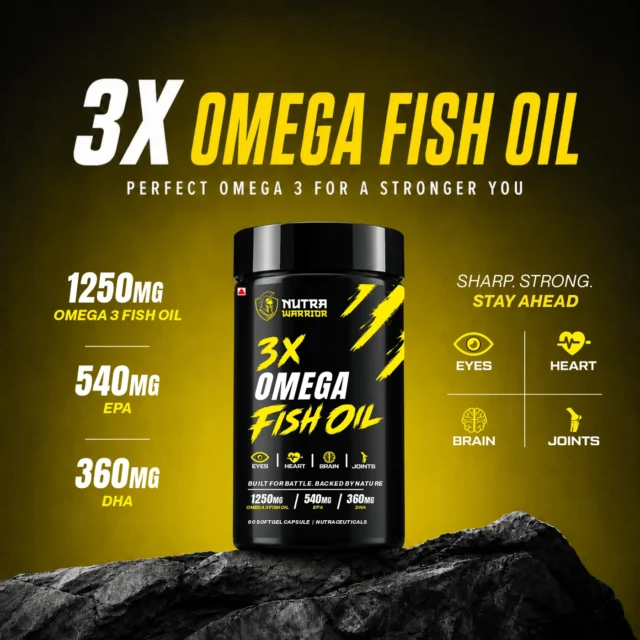 3X Omega Fish Oil