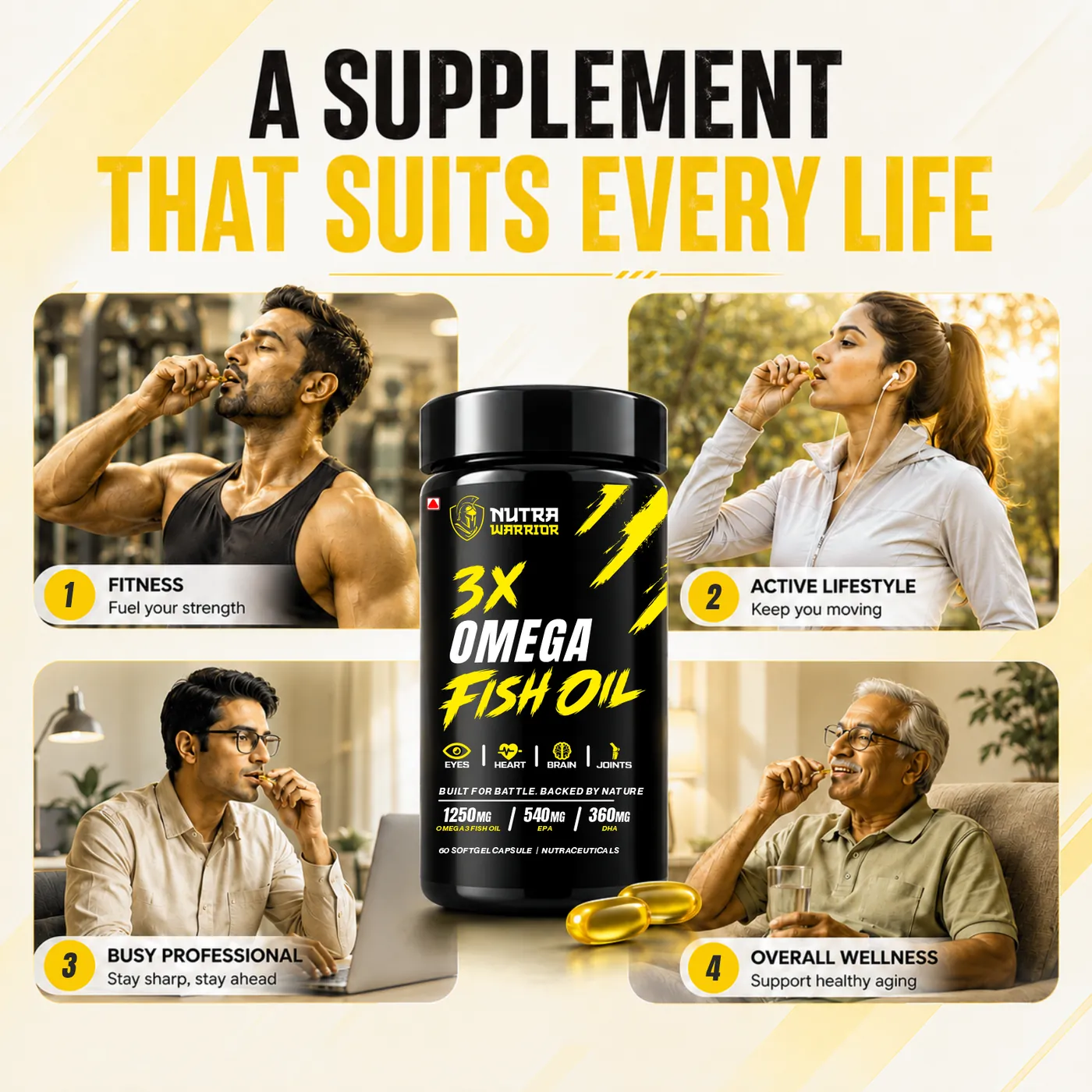 3X Omega Fish Oil